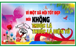 HOẠT ĐỘNG NGOÀI GIỜ LÊN LỚP “TÁC HẠI CỦA THUỐC LÁ – THUỐC LÁ ĐIỆN TỬ 
