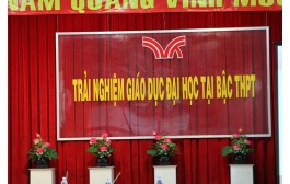 HỘI THẢO “TRẢI NGHIỆM GIÁO DỤC ĐẠI HỌC TẠI BẬC THPT”