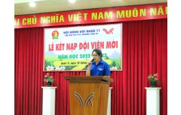 KẾT NẠP ĐỘI VIÊN  KHỐI TIỂU HỌC NĂM HỌC 2022 – 2023