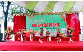 LỄ ĐÓN HỌC SINH CẤP TIỂU HỌC NĂM HỌC 2018 - 2019