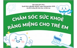 TRUYỀN THÔNG VỀ CHĂM SÓC SỨC KHỎE NĂM HỌC 2026 - 2027