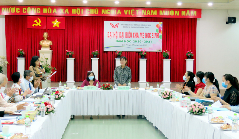 HỘI NGHỊ ĐẠI BIỂU CHA MẸ HỌC SINH NĂM HỌC: 2020 – 2021