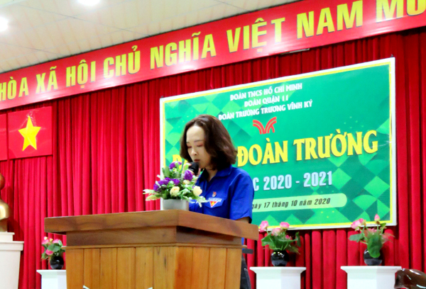 ĐẠI HỘI ĐOÀN TRƯỜNG NĂM HỌC 2020 - 2021