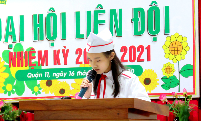ĐẠI HỘI LIÊN ĐỘI NĂM HỌC 2020 - 2021