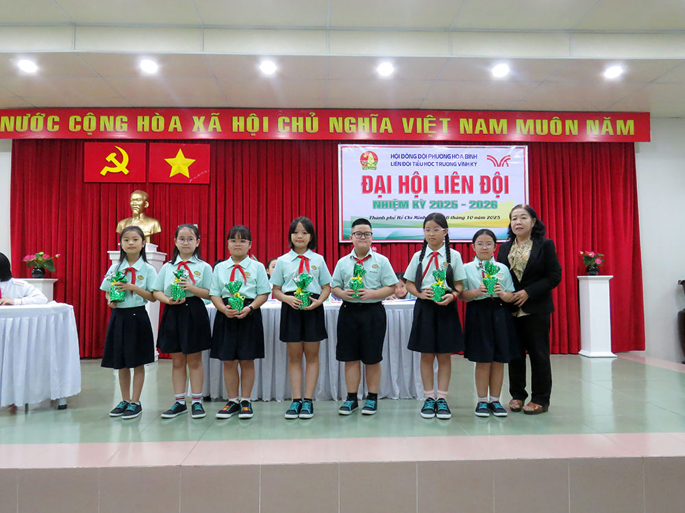 ĐẠI HỘI LIÊN ĐỘI  NHIỆM KỲ 2025 – 2026