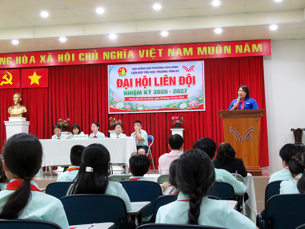 ĐẠI HỘI LIÊN ĐỘI  NHIỆM KỲ 2026 – 2027