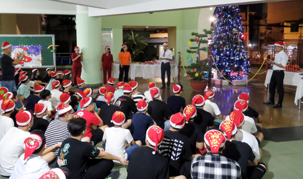 ĐÊM GIÁNG SINH CHO HỌC SINH KÝ TÚC XÁ NĂM HỌC: 2017-2018