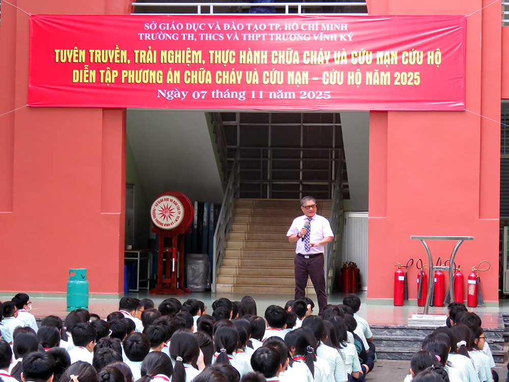 TUYÊN TRUYỀN - DIỄN TẬP PHÒNG CHÁY CHỮA CHÁY VÀ CỨU HỘ CỨU NẠN 2025-2026