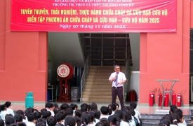 TUYÊN TRUYỀN - DIỄN TẬP PHÒNG CHÁY CHỮA CHÁY VÀ CỨU HỘ CỨU NẠN 2025-2026