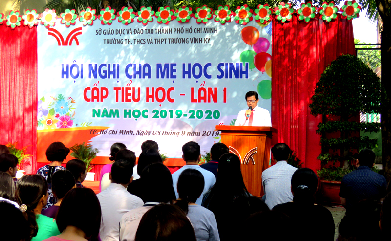 HỘI NGHỊ CHA MẸ HỌC SINH CẤP TIỂU HỌC NĂM HỌC 2019 - 2020