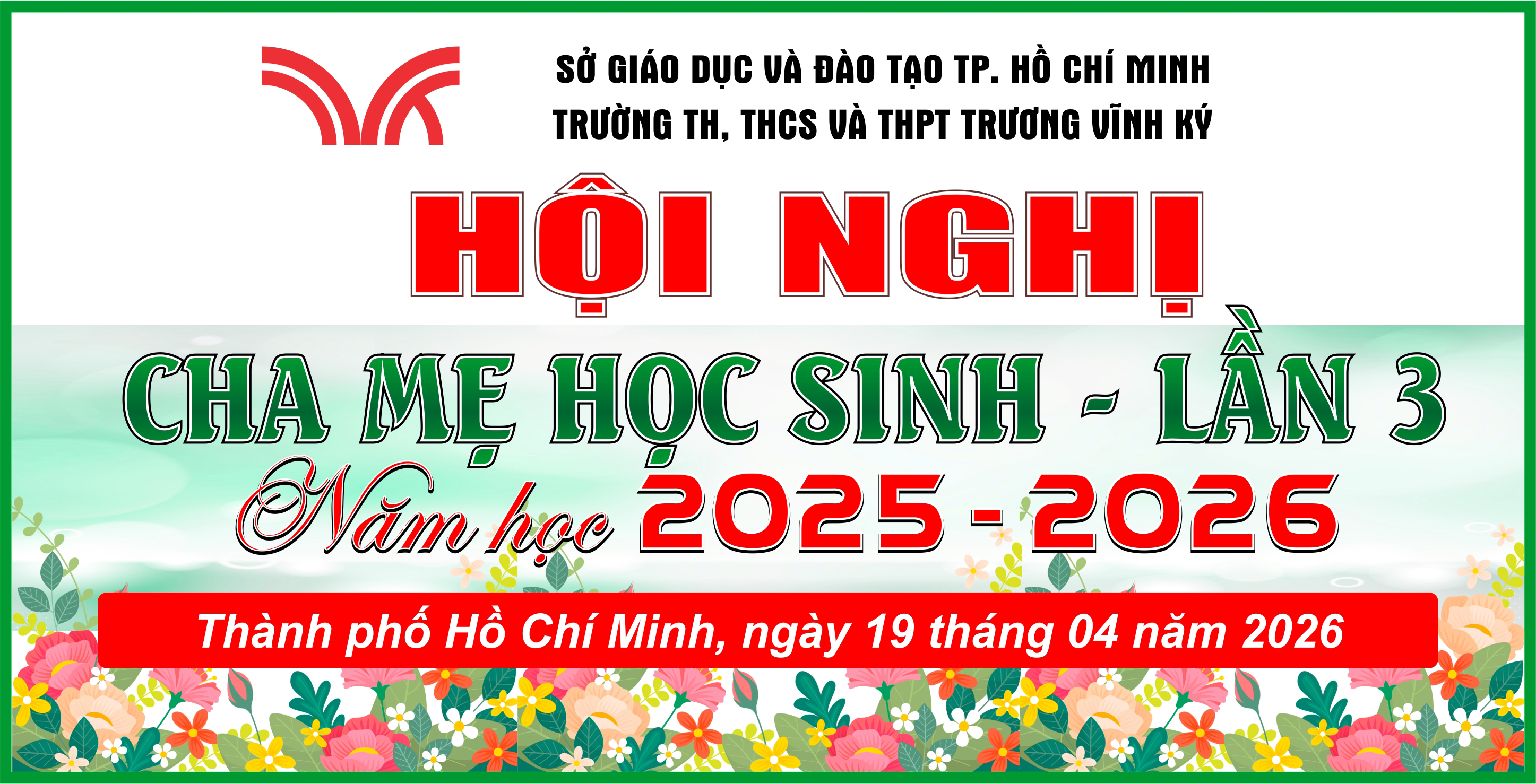 HỘI NGHỊ CHA MẸ HỌC SINH KHỐI 12 LẦN 3 - NĂM HỌC 2025 - 2026