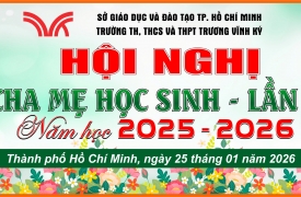 HỘI NGHỊ CHA MẸ HỌC SINH - LẦN 2 NĂM HỌC: 2025 - 2026