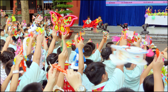 HỘI RẰM TRUNG THU  NĂM HỌC 2017 - 2018