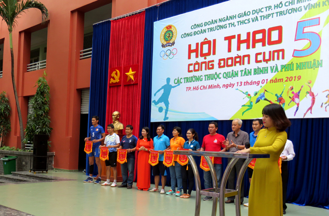 HỘI THAO CÔNG ĐOÀN CỤM 5 TÂN BÌNH - PHÚ NHUẬN