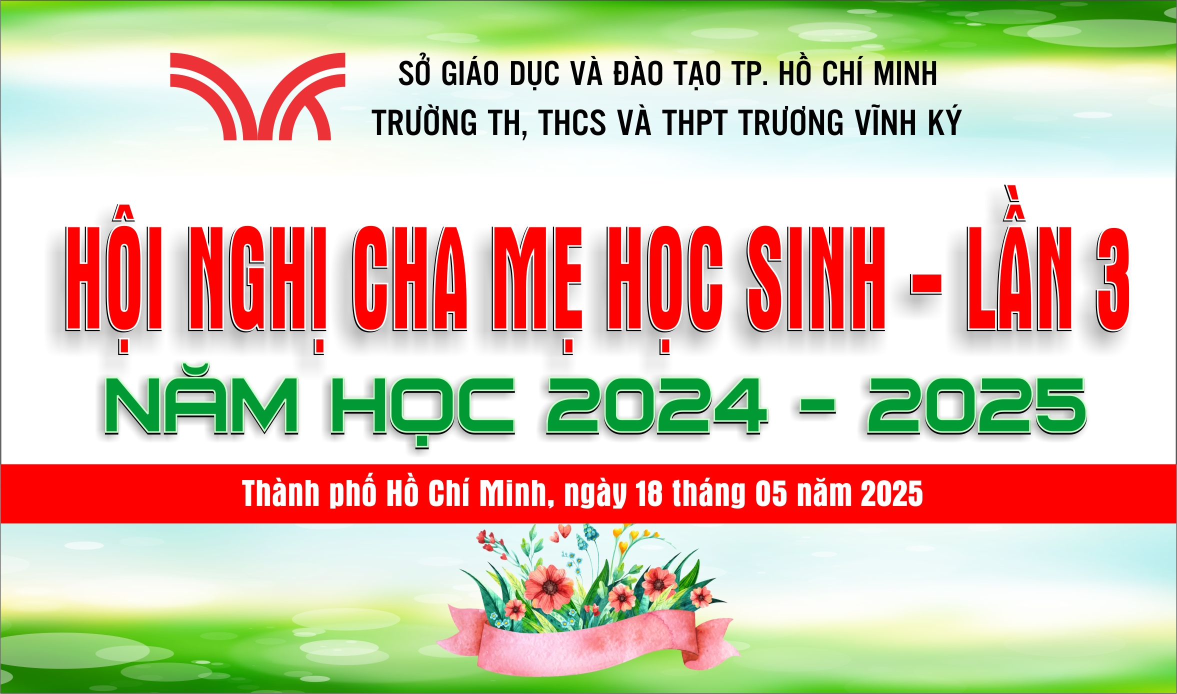 HỌP CHA MẸ HỌC SINH TOÀN TRƯỜNG - LẦN 3 NĂM HỌC 2024 - 2025