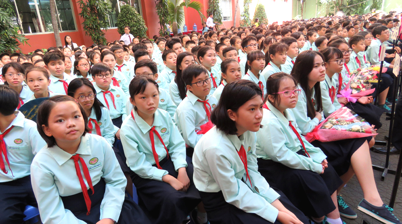 KHAI GIẢNG NĂM HỌC MỚI 2018 - 2019