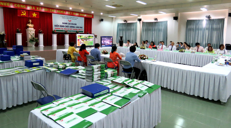 KIỂM ĐỊNH CHẤT LƯỢNG GIÁO DỤC TRƯỜNG TH, THCS VÀ THPT TRƯƠNG VĨNH KÝ