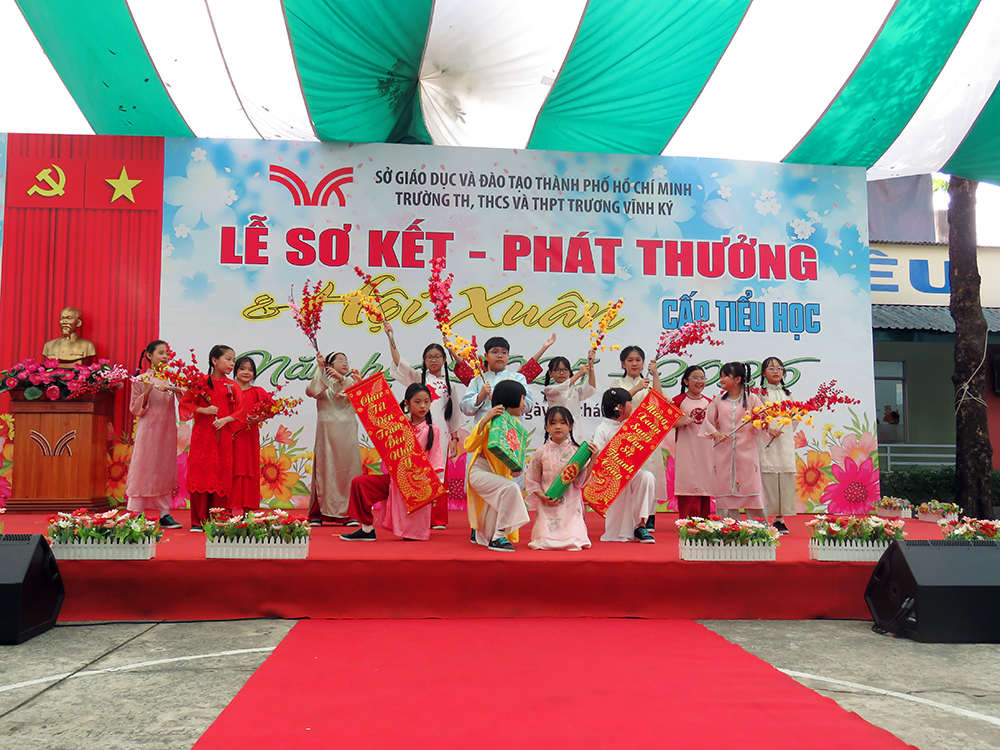 LỄ SƠ KẾT VÀ PHÁT THƯỞNG – HỘI XUÂN TIỂU HỌC NĂM HỌC 2025 - 2026