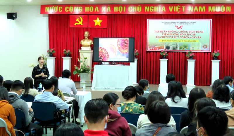 TẬP HUẤN PHÒNG CHỐNG DỊCH VIÊM ĐƯỜNG HÔ HẤP CẤP NCOV