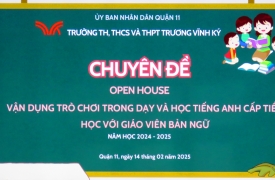 THAO GIẢNG TIẾNG ANH – CẤP TIỂU HỌC NĂM HỌC 2024 - 2025