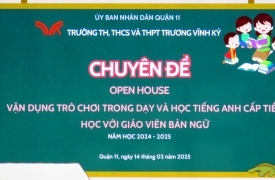 THAO GIẢNG TIẾNG ANH – CẤP TIỂU HỌC NĂM HỌC 2024 - 2025