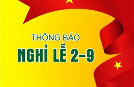 THÔNG BÁO Lịch nghỉ lễ Quốc khánh và tổ chức lễ Khai giảng năm học 2026 – 2027