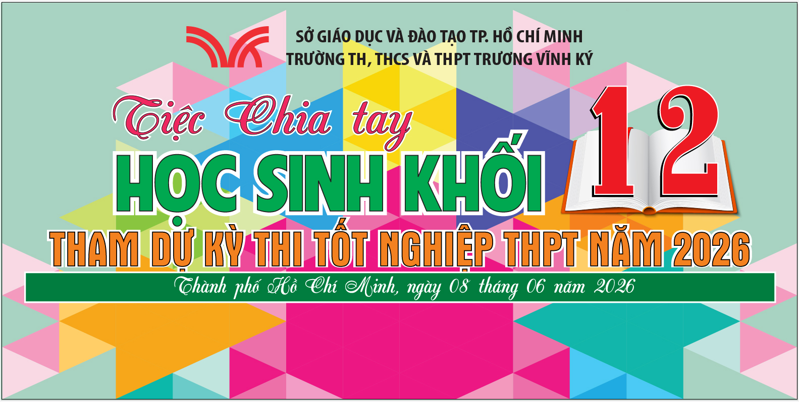 TIỆC CHIA TAY HỌC SINH KHỐI 12 NĂM HỌC 2025 - 2026