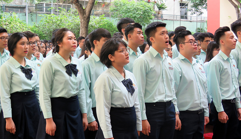 TIỆC CHIA TAY HỌC SINH KHỐI 12 THAM DỰ KỲ THI THPT QUỐC GIA 2018