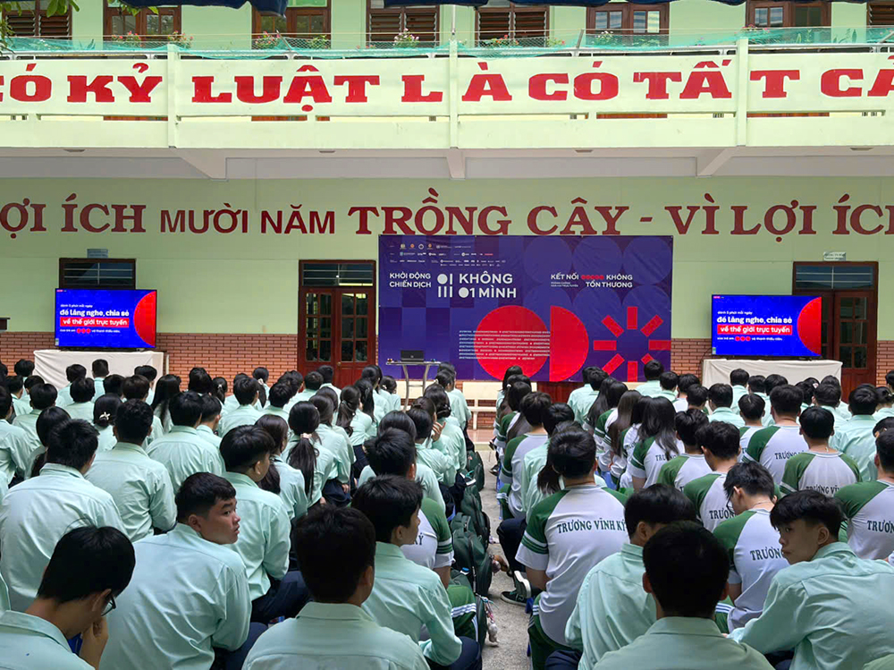TUYÊN TRUYỀN HƯỞNG ỨNG CHIẾN DỊCH “KHÔNG MỘT MÌNH 2026” TẠI CƠ SỞ BÀNH VĂN TRÂN