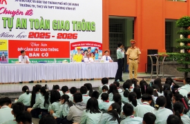 TUYÊN TRUYỀN, PHỔ BIẾN, GIÁO DỤC PHÁP LUẬT  VỀ TRẬT TỰ, AN TOÀN GIAO THÔNG NĂM HỌC 2025 – 2026