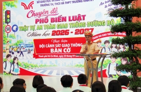 TUYÊN TRUYỀN, PHỔ BIẾN, GIÁO DỤC PHÁP LUẬT  VỀ TRẬT TỰ, AN TOÀN GIAO THÔNG NĂM HỌC: 2026 – 2027